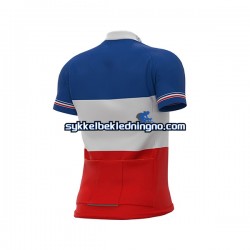 Herre 2021 Groupama-FDJ sykkeldrakt Kortermet N003