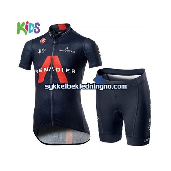 Barn 2021 Ineos Grenadiers sykkeldrakt + sykkelshorts N001