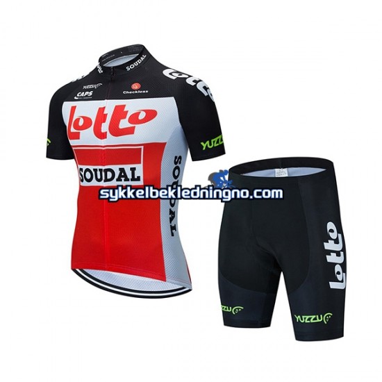 Barn 2021 Lotto Soudal sykkeldrakt + sykkelshorts N001