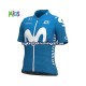 Barn 2021 Movistar Team sykkeldrakt + sykkelshorts N001