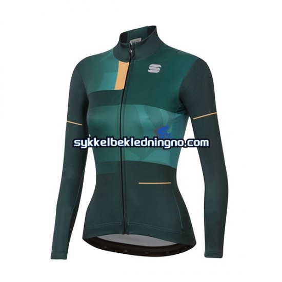 Dame 2021 Sportful Leaf sykkeldrakt + sykkelbukse N001