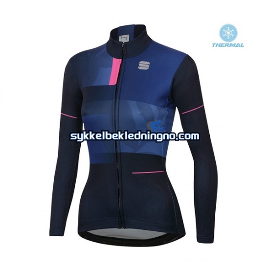 Dame 2021 Sportful Leaf Vinter sykkeldrakt + cykeltights N001