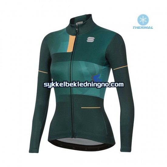 Dame 2021 Sportful Leaf sykkeldrakt vinter N002