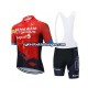 Herre 2021 Team Bahrain Victorious sykkeldrakt + bib sykkelshorts N001