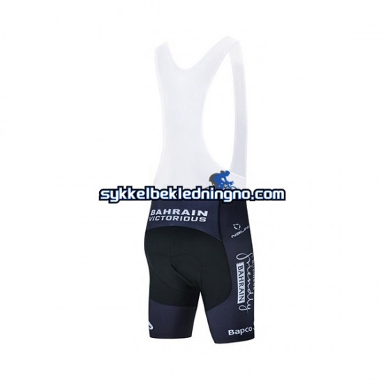 Herre 2021 Team Bahrain Victorious bib sykkelshorts N001