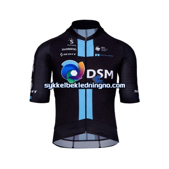 Herre 2021 Team DSM sykkeldrakt Kortermet N001