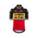 Herre 2021 Team Jumbo-Visma sykkeldrakt + bib sykkelshorts N001