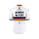 Herre 2021 Team Jumbo-Visma sykkeldrakt + bib sykkelshorts N003