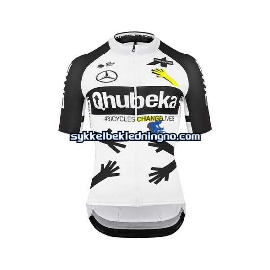 Herre 2021 Team Qhubeka sykkeldrakt Kortermet N001