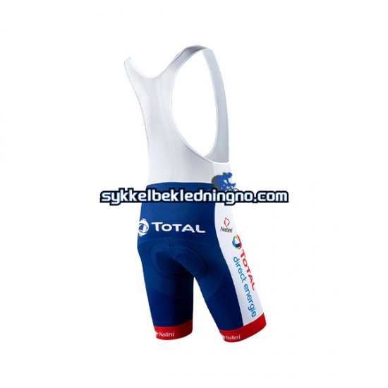 Herre 2021 Team TotalEnergies bib sykkelshorts N001