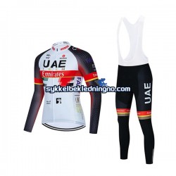 Herre 2021 UAE Team Emirates sykkeldrakt + bib sykkelbukse N001