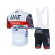 Herre 2021 UAE Team Emirates sykkeldrakt + bib sykkelshorts N002