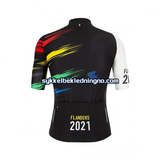 Herre 2021 UCI World Champion sykkeldrakt Kortermet N002