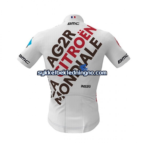 Herre 2022 AG2R Citroen Team sykkeldrakt Kortermet N001