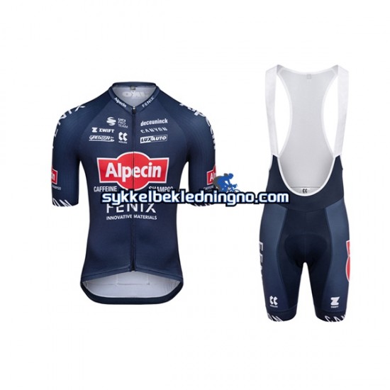 Herre 2022 Alpecin-Deceuninck sykkeldrakt + bib sykkelshorts N001