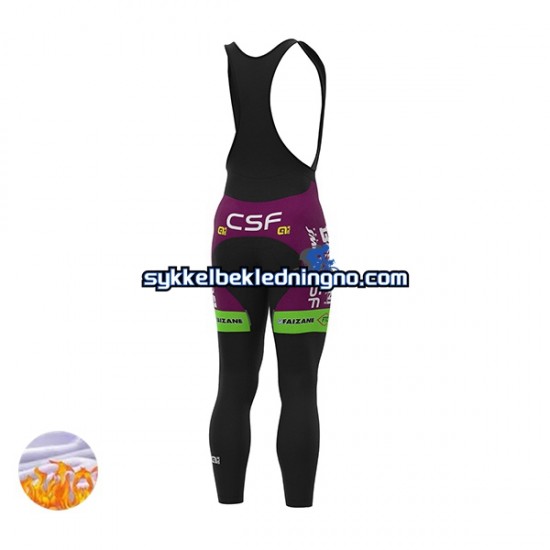 Herre 2022 Bardiani-CSF vinter bib cykeltights N001