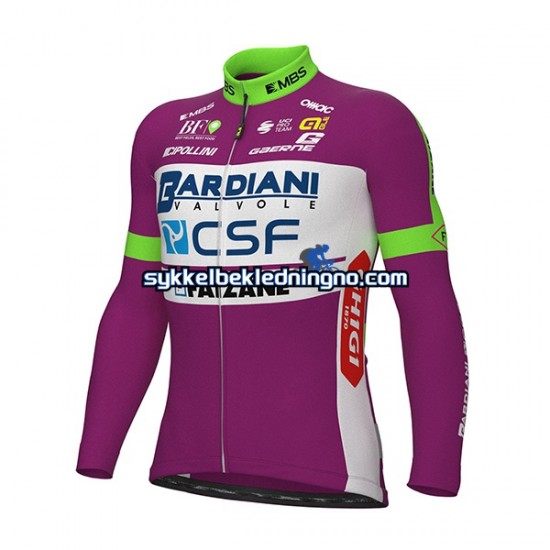 Herre 2022 Bardiani-CSF sykkeldrakt Langermet N001