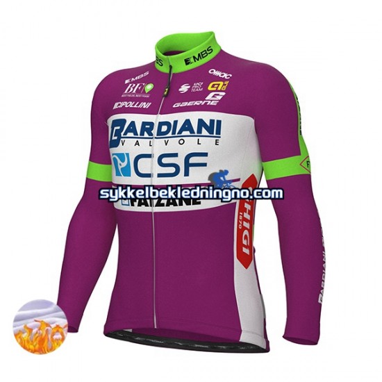 Herre 2022 Bardiani-CSF sykkeldrakt vinter N001