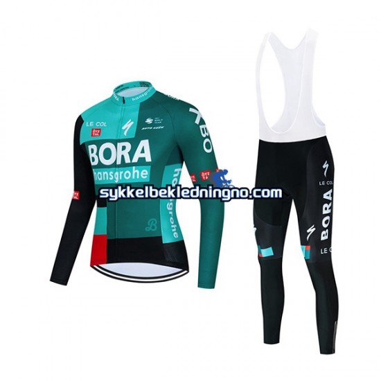 Herre 2022 Bora-Hansgrohe sykkeldrakt + bib sykkelbukse N001