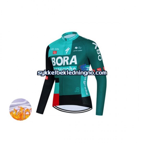 Herre 2022 Bora-Hansgrohe sykkeldrakt vinter N001