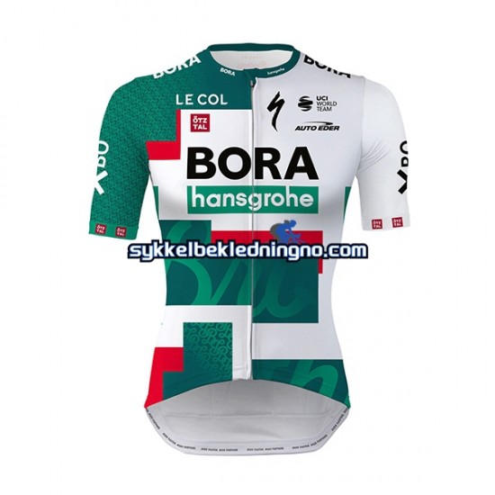 Dame 2022 Bora-Hansgrohe sykkeldrakt Kortermet N002