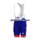 Herre 2022 Groupama-FDJ bib sykkelshorts N001