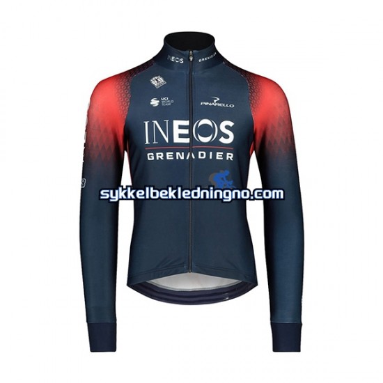 Herre 2022 Ineos Grenadiers sykkeldrakt Langermet N001