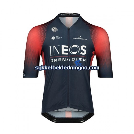 Herre 2022 Ineos Grenadiers sykkeldrakt Kortermet N001