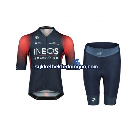 Dame 2022 Ineos Grenadiers sykkeldrakt + sykkelshorts N001