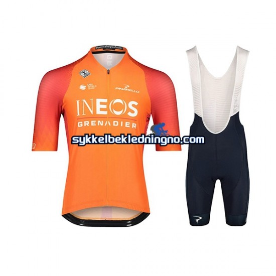 Herre 2022 Ineos Grenadiers sykkeldrakt + bib sykkelshorts N002