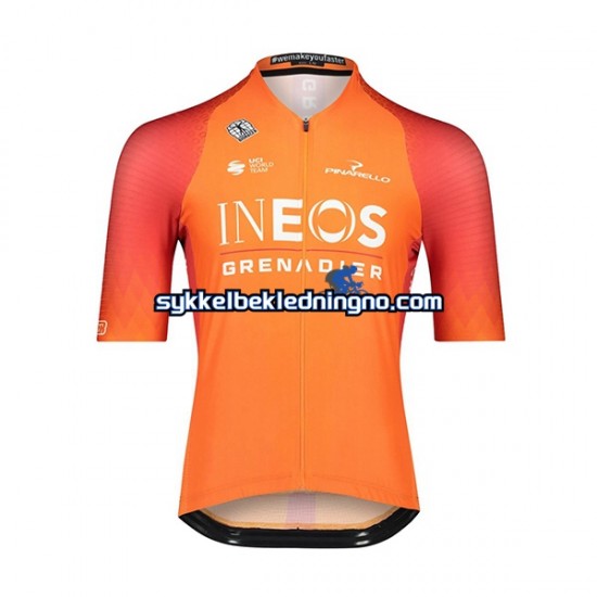 Herre 2022 Ineos Grenadiers sykkeldrakt Kortermet N002