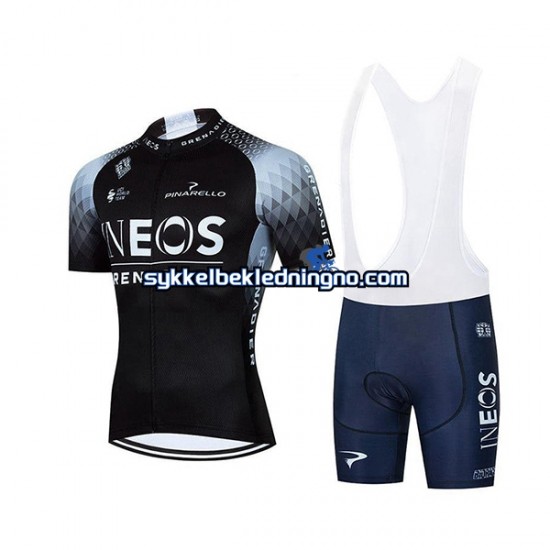 Herre 2022 Ineos Grenadiers sykkeldrakt + bib sykkelshorts N003