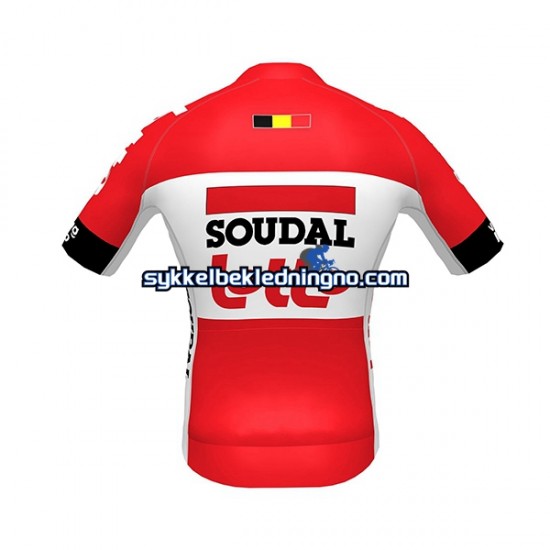 Herre 2022 Lotto Soudal sykkeldrakt Kortermet N001