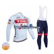 Herre 2022 TREK Segafredo Vinter sykkeldrakt + bib cykeltights N001