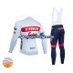 Herre 2022 TREK Segafredo Vinter sykkeldrakt + bib cykeltights N001