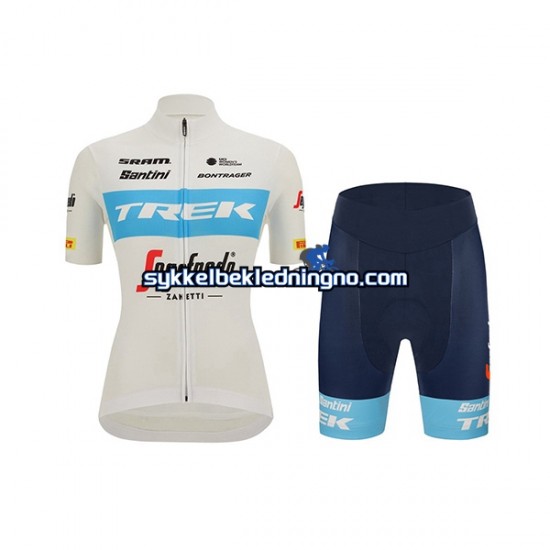 Dame 2022 TREK Segafredo sykkeldrakt + sykkelshorts N001