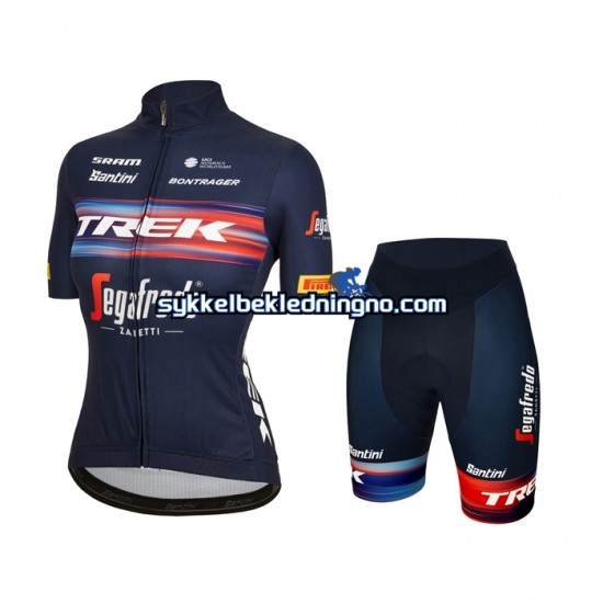 Dame 2022 TREK Segafredo sykkeldrakt + sykkelshorts N002