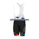 Herre 2022 Team Bahrain Victorious bib sykkelshorts N001