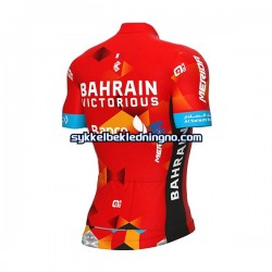 Herre 2022 Team Bahrain Victorious sykkeldrakt Kortermet N001