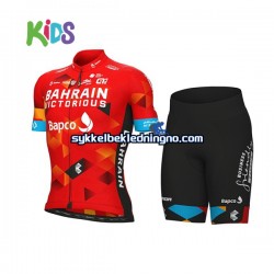 Barn 2022 Team Bahrain Victorious sykkeldrakt + sykkelshorts N001 Barn 2022 Team Bahrain Victorious sykkeldrakt + sykkelshorts N001