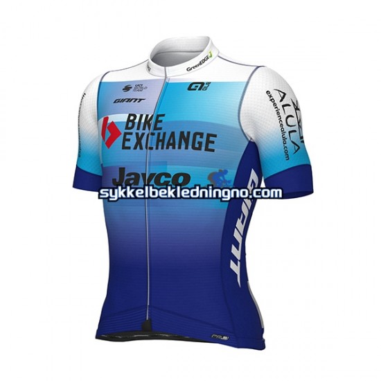 Herre 2022 Team BikeExchange-Jayco sykkeldrakt + bib sykkelshorts N001