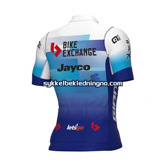 Herre 2022 Team BikeExchange-Jayco sykkeldrakt + bib sykkelshorts N001