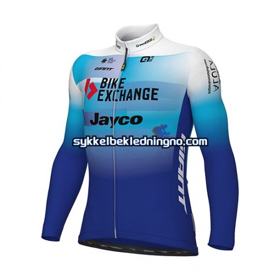 Herre 2022 Team BikeExchange-Jayco sykkeldrakt Langermet N001