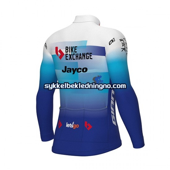 Herre 2022 Team BikeExchange-Jayco sykkeldrakt Langermet N001