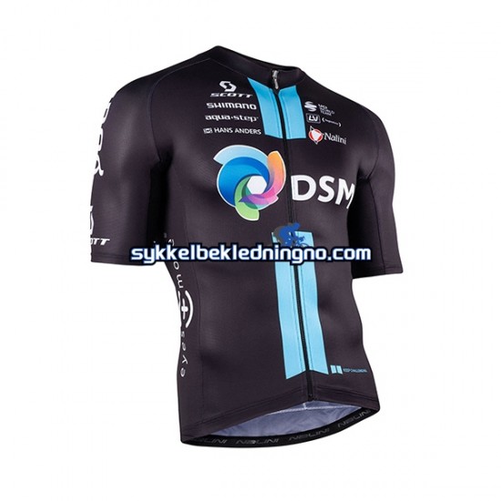 Herre 2022 Team DSM sykkeldrakt Kortermet N001