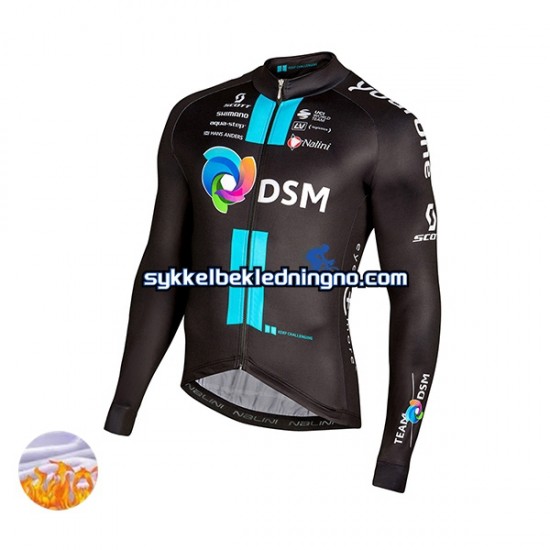 Herre 2022 Team DSM sykkeldrakt vinter N001