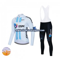 Herre 2022 Team DSM Vinter sykkeldrakt + bib cykeltights N002