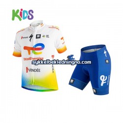 Barn 2022 Team TotalEnergies sykkeldrakt + sykkelshorts N001 Barn 2022 Team TotalEnergies sykkeldrakt + sykkelshorts N001