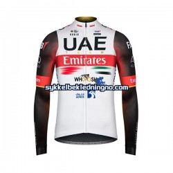 Herre 2022 UAE Team Emirates sykkeldrakt Langermet N001
