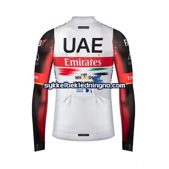 Herre 2022 UAE Team Emirates sykkeldrakt Langermet N001